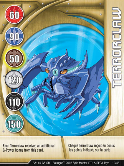 Aquos (Card), Bakugan Wiki