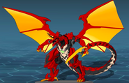 Dragonoid Behind the Battle