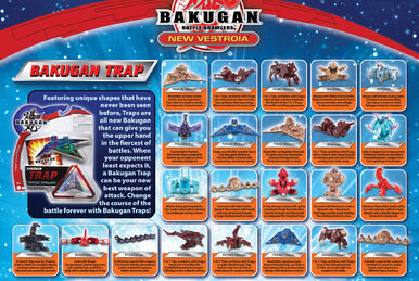 Bakugan Vestoria Special Attack Fly Wheel Pack Season 2 Trap