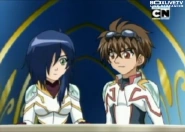 Dan i Fabia na balkonie zamku