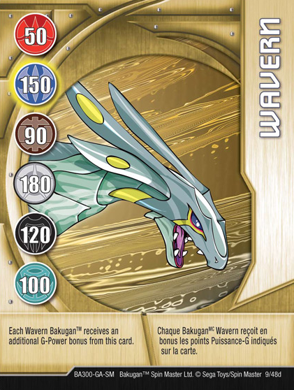 Bakugan Wavern Rajz