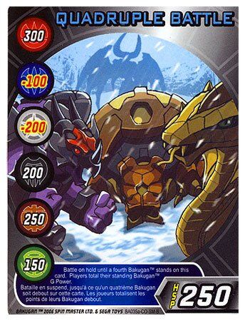 Bakugan Special Ability Trading Card Masquerade's Throw