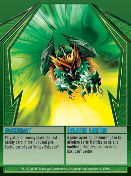 Green Ability Cards, Bakugan Wiki