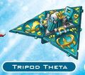 Tripod Theta on New Vestroia's Trap poster
