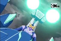 Radizen preparando los lásers de Clawbruk para atacar