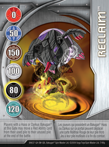 Red Ability Cards, Bakugan Wiki