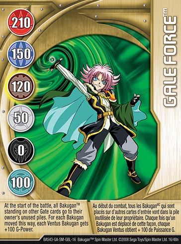 Ventus (Card), Bakugan Wiki