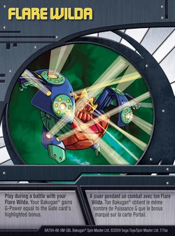 Flare Wilda (Card) | Bakugan Wiki | Fandom