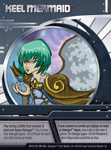 Mermaid bakugan on sale