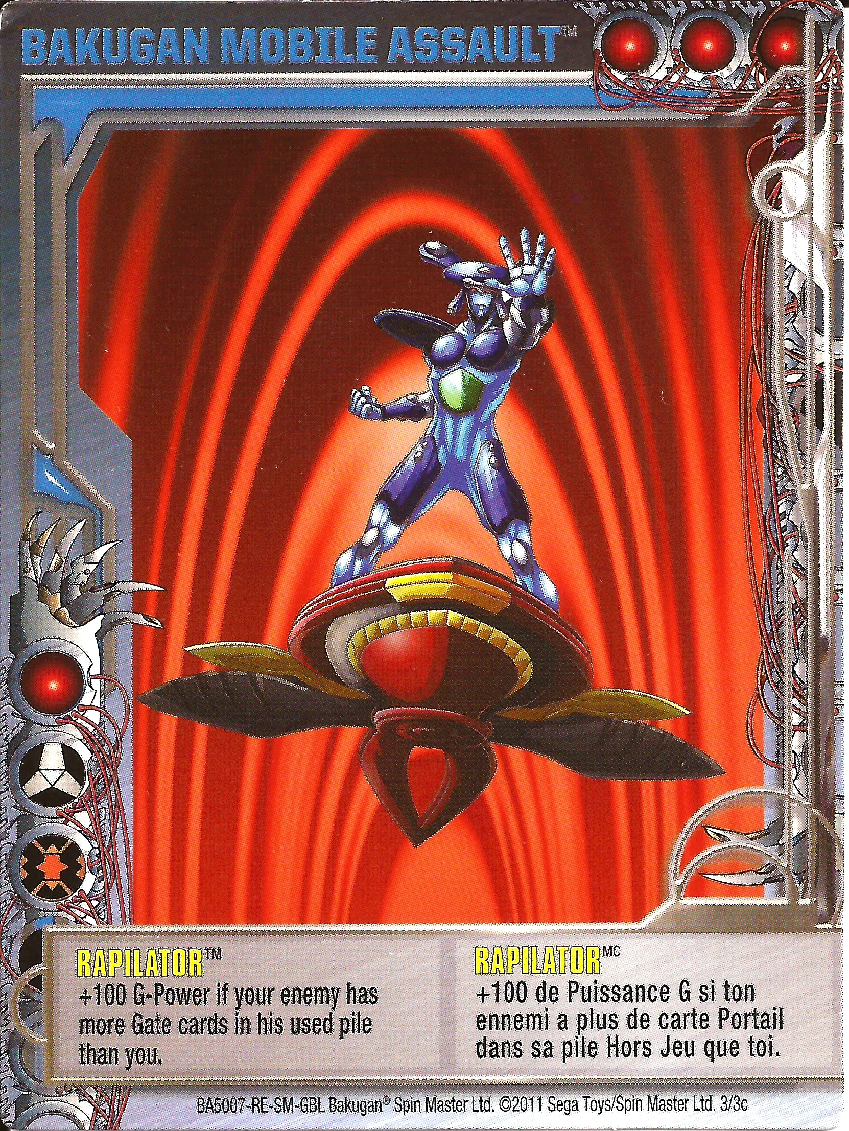 Rapilator (Card) | Bakugan Wiki | Fandom Rapilator (Card) | Bakugan Wiki | Fandom