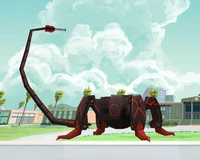 Spyder Fencer in Bakuganform in Bakugan Dimensions