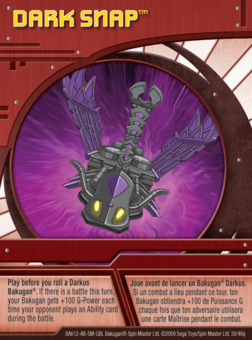 Power from Darkness - The Bakugan Wiki