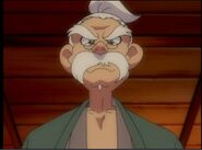 Shun's Grandfather, a former ninja warrior