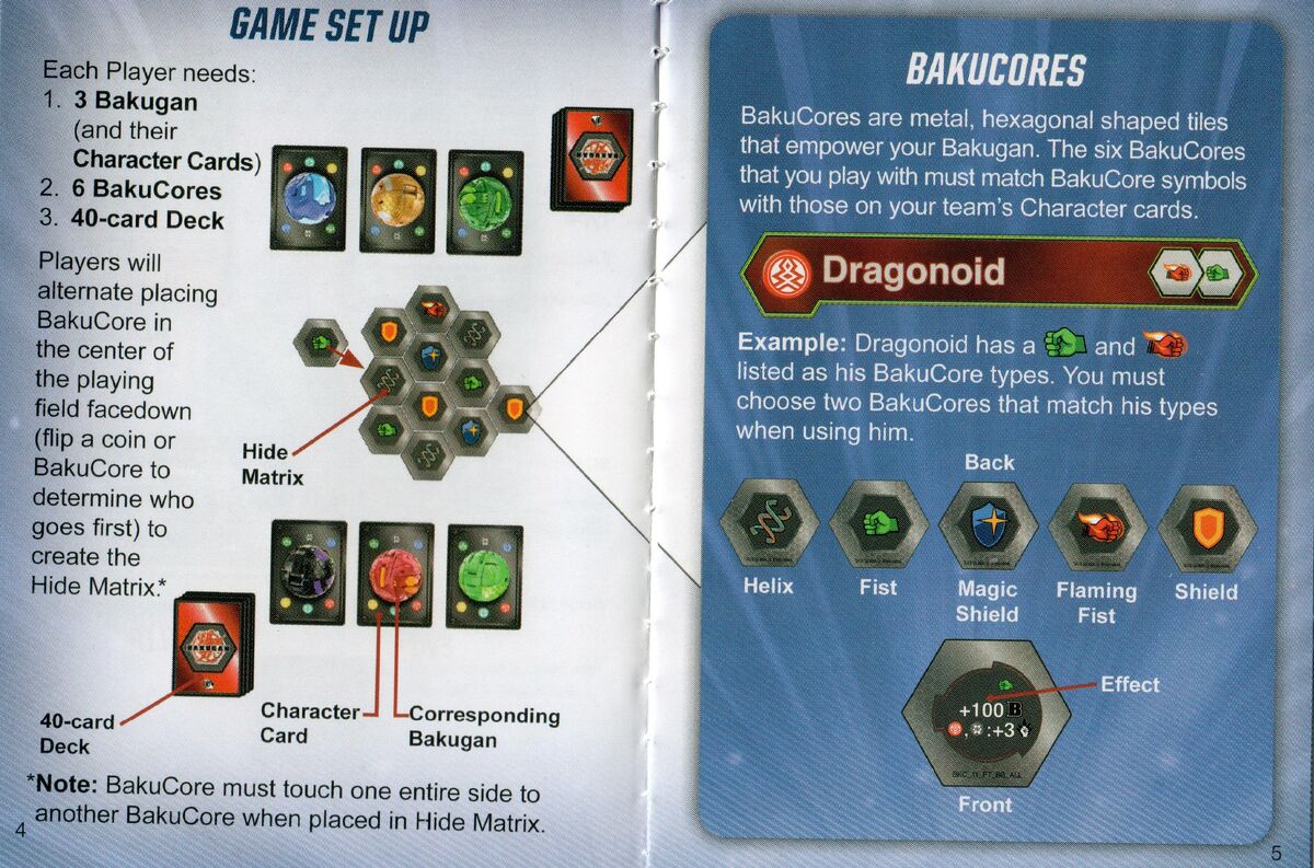 Rules, Bakugan Battle Planet TCG Wiki