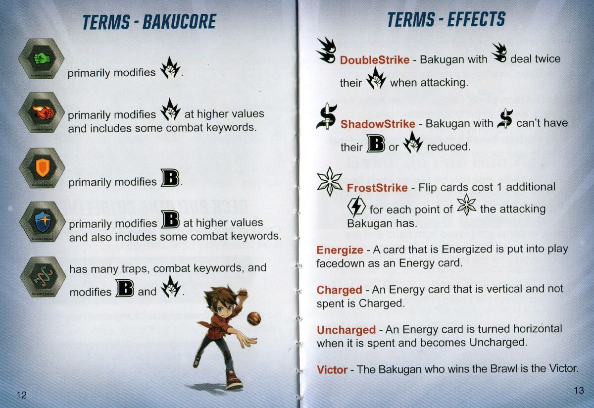 Rules, Bakugan Battle Planet TCG Wiki