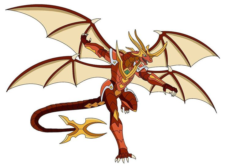 bakugan pyrus ultimate dragonoid