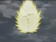 Aerogan Yıldırım Ezici Yeteneğini kullanırken.