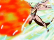 Fusion Dragonoid Dragon Sonsuz Güç yeteneğini kullanırken.