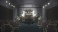 Fumi at Nobuhiro's Funeral
