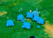 Sleeping Tims (in the Demo). Sleep bubbles appear when they sleep.