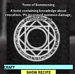 Summoner, Balanced Craftwars Overhaul Wiki