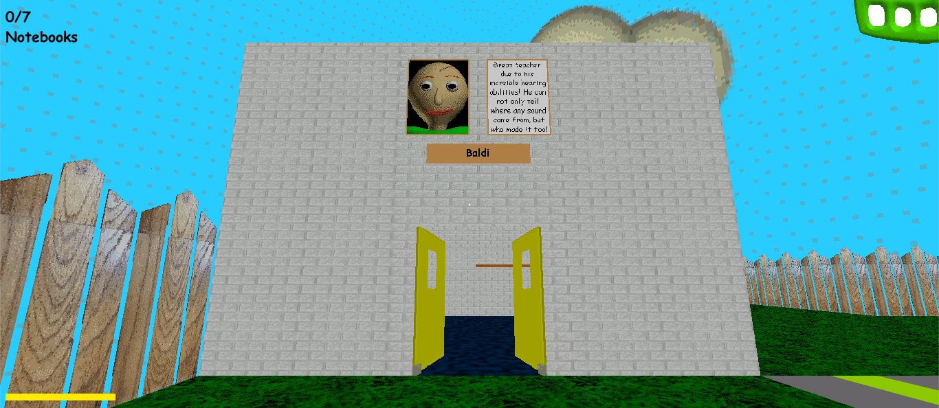 Baldi S House Baldi S Basics Fanon Wiki Fandom - baldi basics house fan made roblox