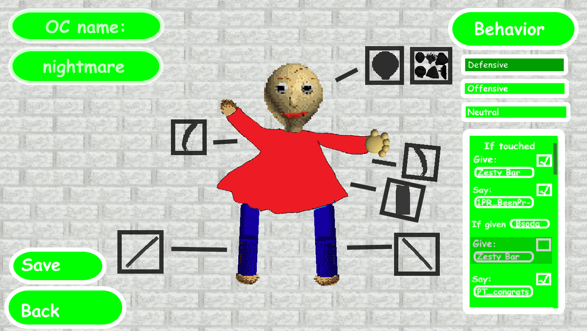 Baldis Basics Character Creation Baldis Basics Fanon Wiki Fandom 0407