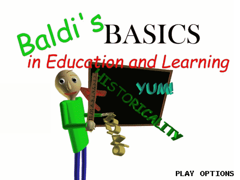 Baldi's Basics In Education And Learning Game Baldi's Basics in Education and Learning (Super Nintendo Entertainment