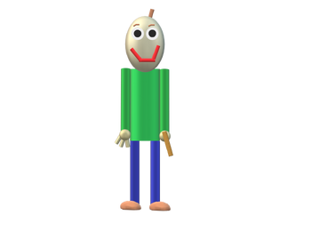Baldi's basics 3d model sales