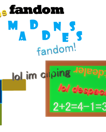 Noobs Fandom Madness Baldi S Basics Fanon Wiki Fandom - roblox noobs super reliable wiki fandom powered by wikia wiki meme on me me