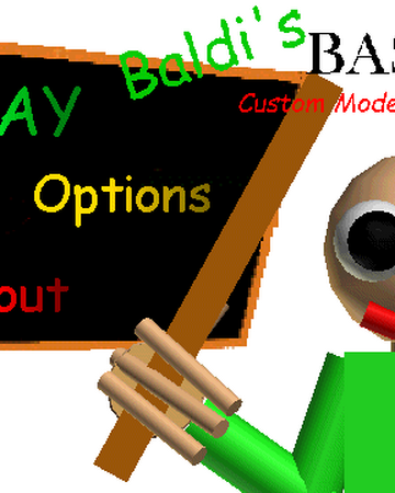 Baldi S Basics Custom Mode Baldi S Basics Fanon Wiki Fandom - baldi learn id code for roblox