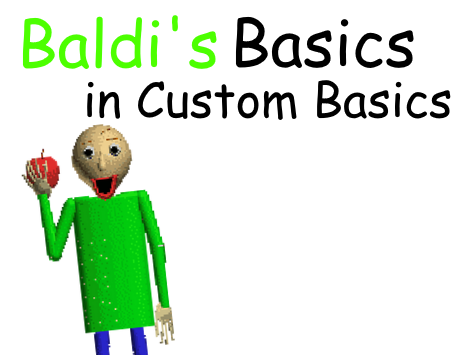 yo i made ANOTHER fanmade baldi's basics character, hes called