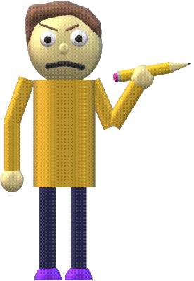 S Fanon Wiki - Pencil Boy Baldi's Basics, HD Png Download