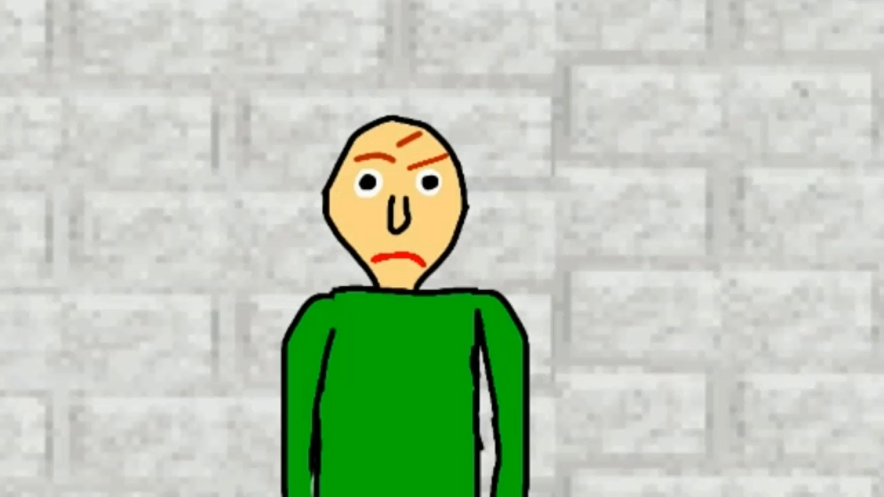 This image was uploaded on the Baldi Basics Wiki yesterday. Anyone know the  source? : r/BaldisBasicsEdu