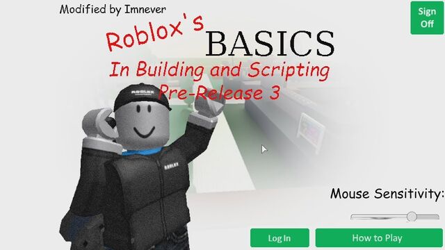 Roblox S Basics In Building And Scripting Baldi Mod Wiki Fandom - roblox basics in building and scripting