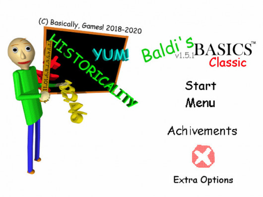 Baldi Classic Remastered - Mod Menu [Baldi's Basics] [Mods]