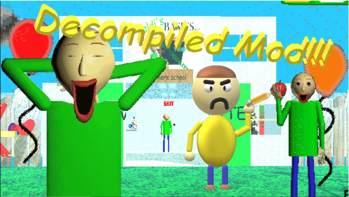 БАЛДИ мод. Балдис бейсикс. Baldi in a little bit of everything. Baldi s Basics.