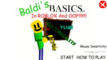 Baldis Basics In Roblox And Oof Baldi Mod Wiki Fandom - moded roblox wiki