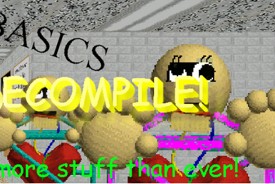 Baldi's Basics Character Swap updated version - Baldi's Basics V.1.4.3 Mod  