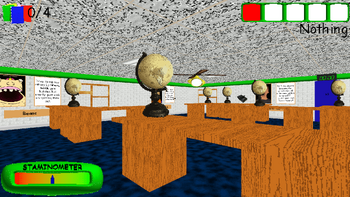 Baldi's Basics, Game Rules / Baldi x The Principal Of The Thing -, Note