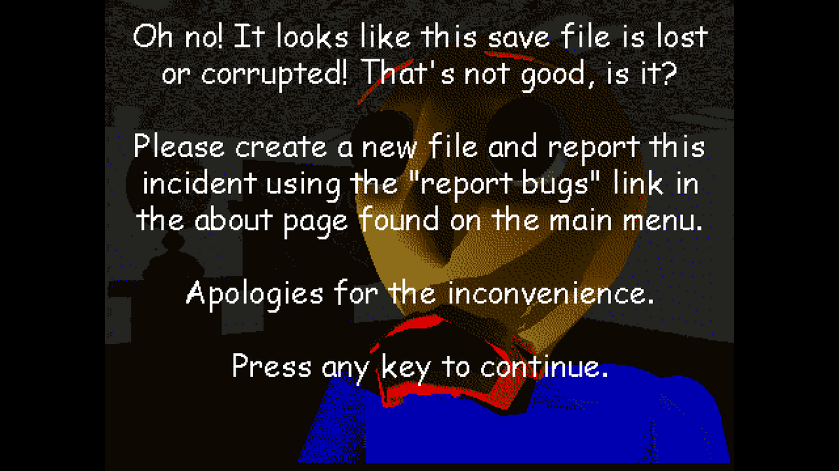 PC / Computer - Baldi's Basics Classic Remastered - Error Screen