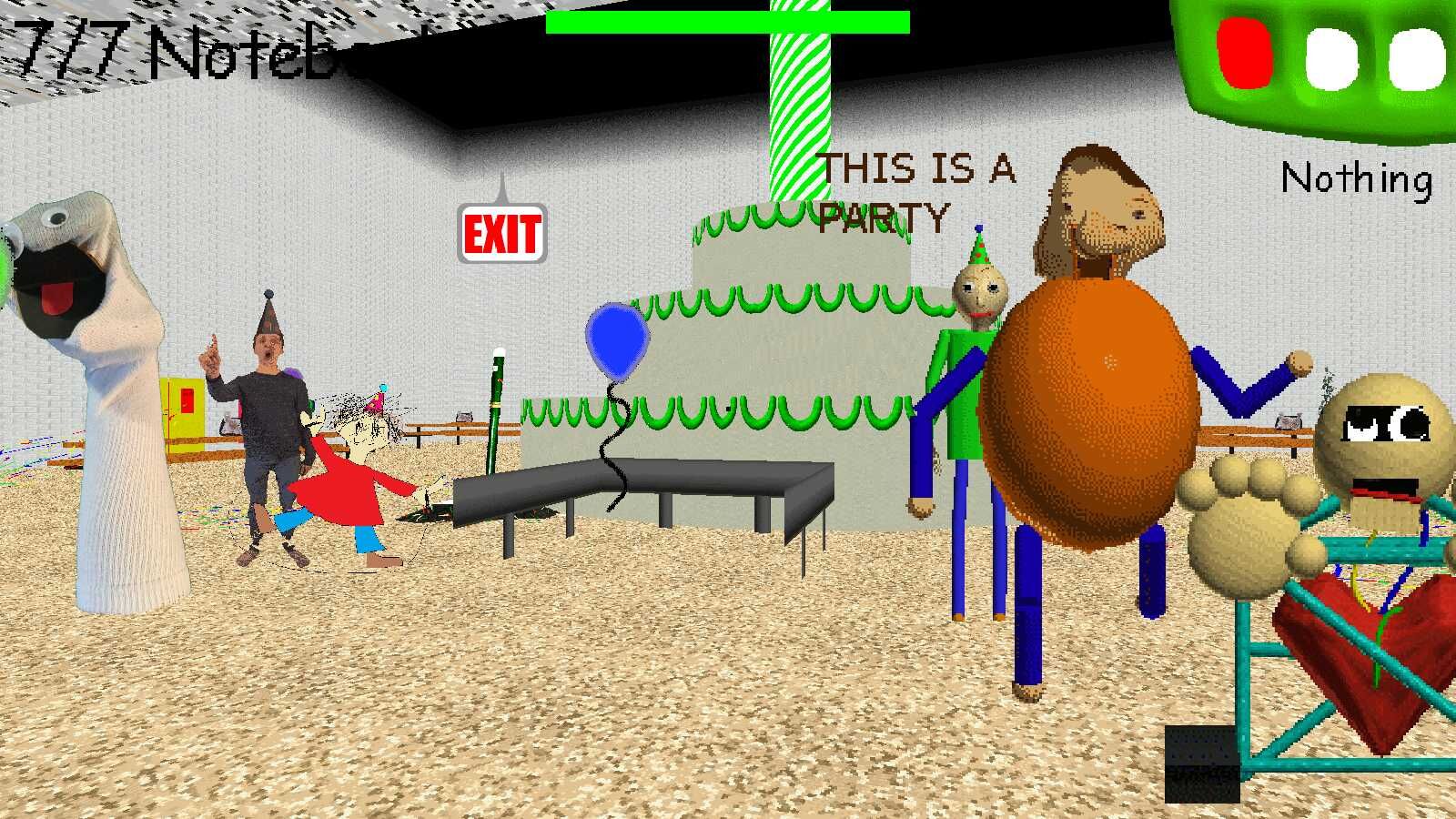 The Test, Baldi's Basics Wiki