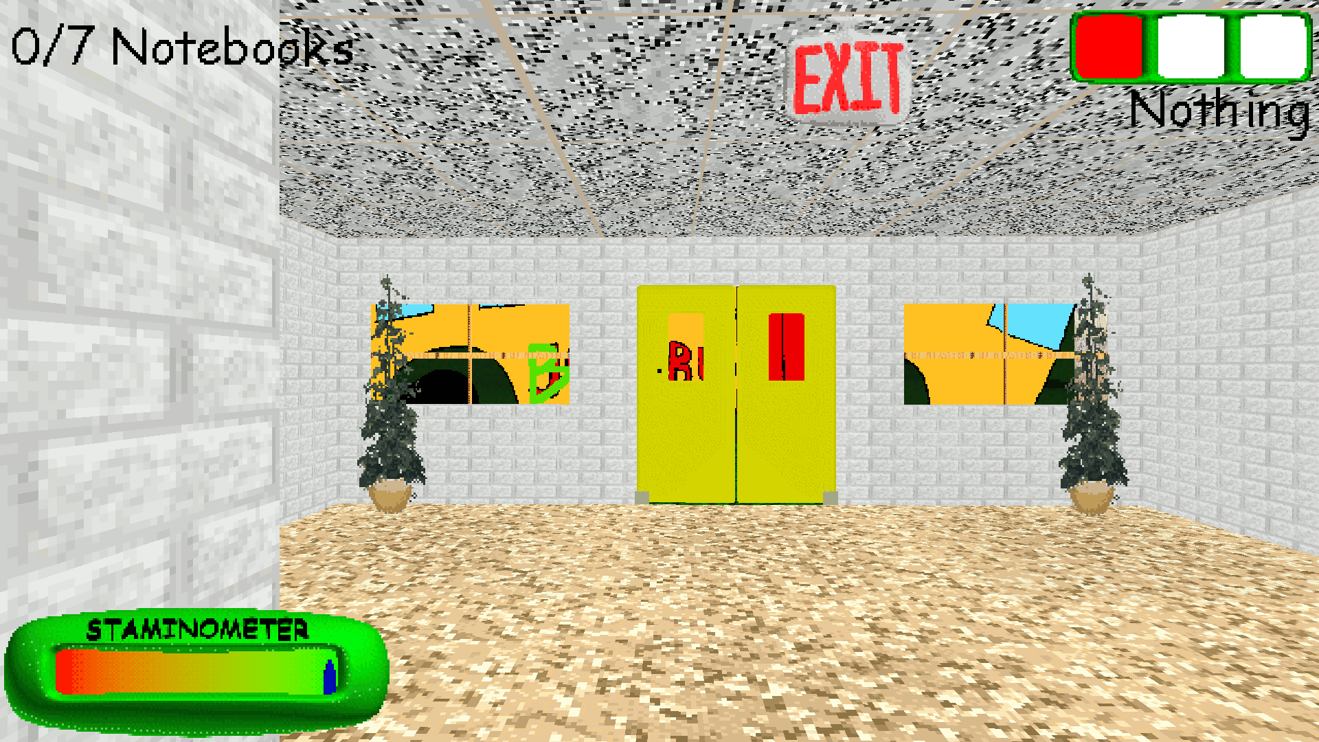 First Gameplay Back WHAT EVEN IS THIS GAME!?  Baldi's Basics In  Education and Learning 