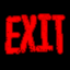 The exit sign's lighting in Classic Remastered.