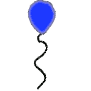 Blue balloon