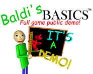 Baldi from Full Game Early Demo cover.