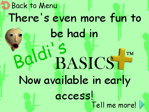 30+ games like Baldi's Basics Plus - SteamPeek