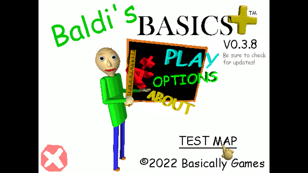 Baldis basics plus 0.4 mod menu. Baldi Basics Plus 0.3.2. Балдис бейсикс. БАЛДИ игра. Игра балдис бейсикс.