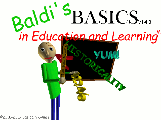 PC / Computer - Baldi's Basics in Education and Learning - Title