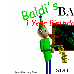 Baldi's Basics Birthday Bash Flat Mod [Baldi's Basics] [Mods]